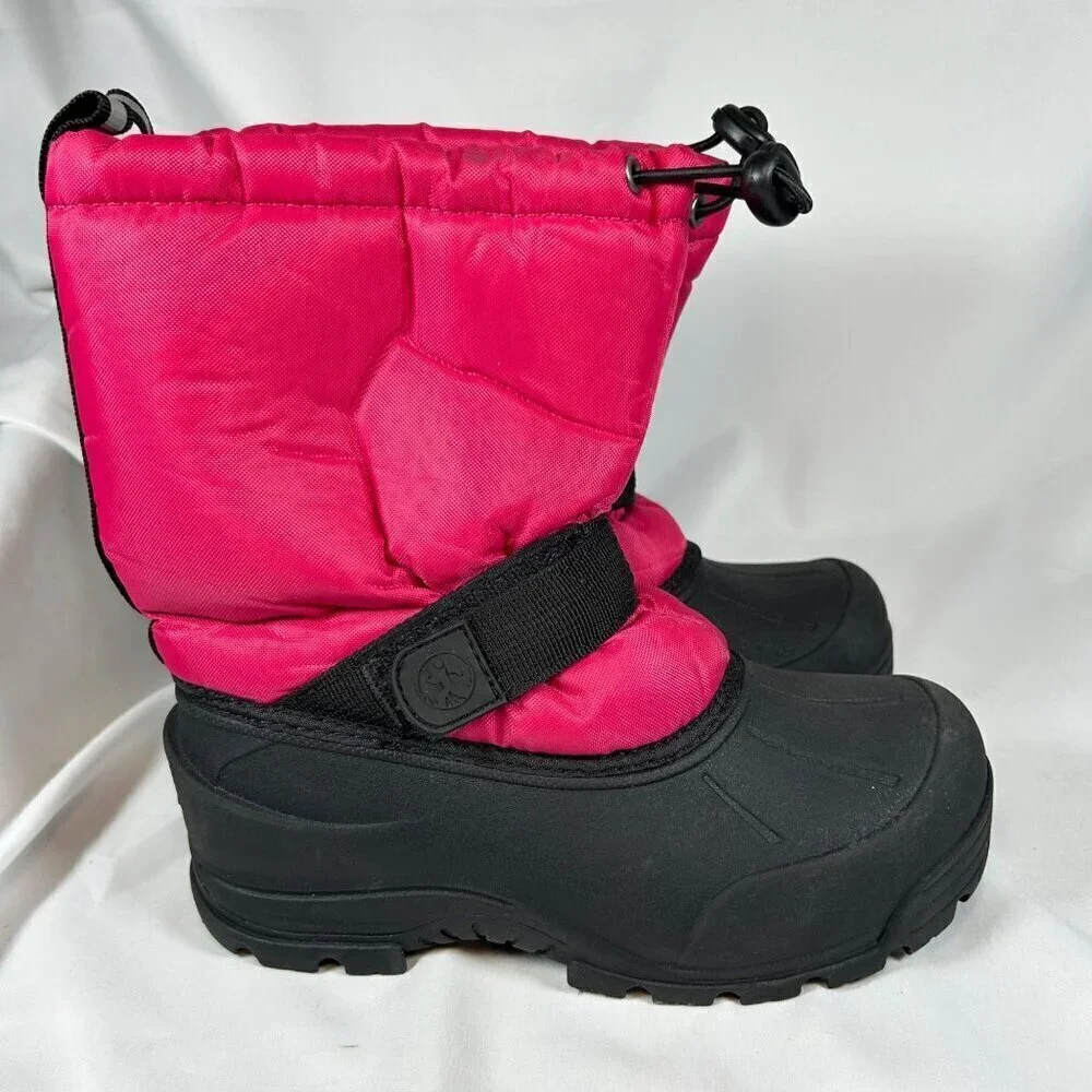 Northside Frosty Size 2 Kids Snow Boot Pink Insulted Outdoors